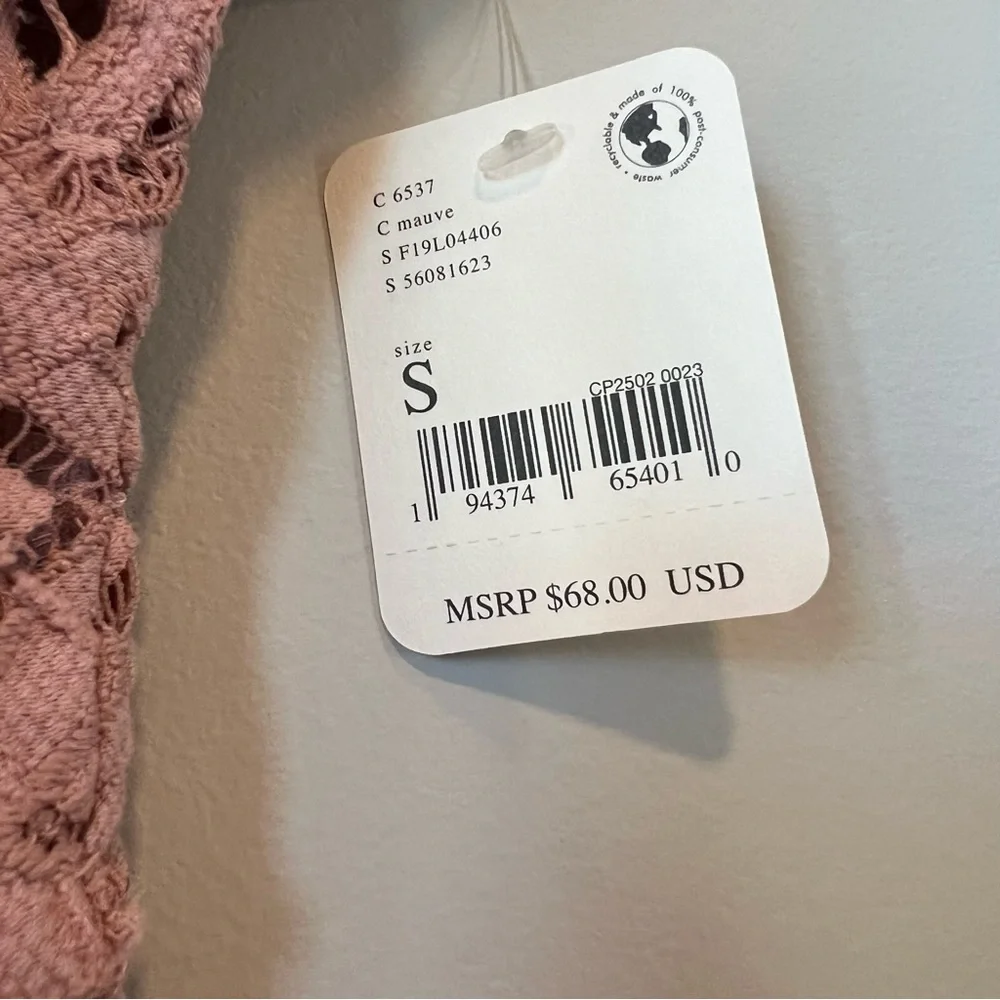 NWT Free People Adella Cami | Mauve | Size Small | Intimately by FP - Picture 11 of 14